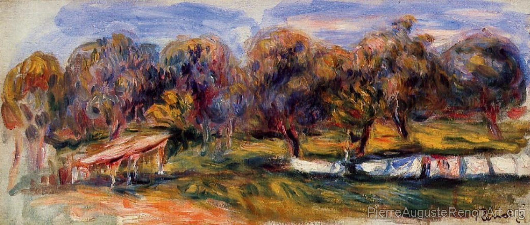 Landscape with Orchard